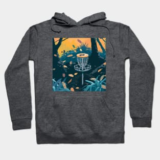 Disc Golf in the Autumn Undergrowth Hoodie